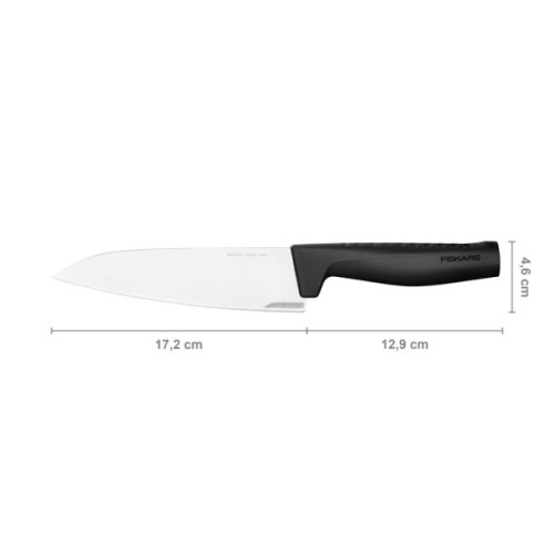 Кухонний ніж Fiskars Hard Edge шеф середній 17 см (1051748)