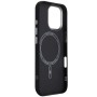Чохол до мобільного телефона Armorstandart LikeCarbon2 MagCase Apple iPhone 17 Kevlar Black (ARM88379)