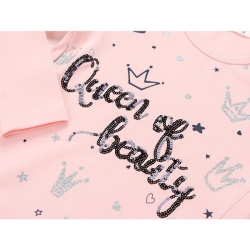 Набір дитячого одягу Breeze "QWEEN OF BEAUTY" (11421-104G-pink)