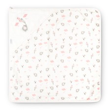 Рушник для купання дитячий Bibaby зі слоником (66304-cream)