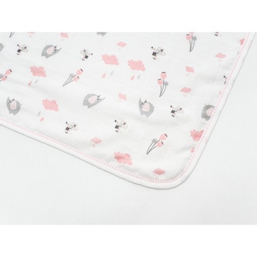 Рушник для купання дитячий Bibaby зі слоником (66304-cream)