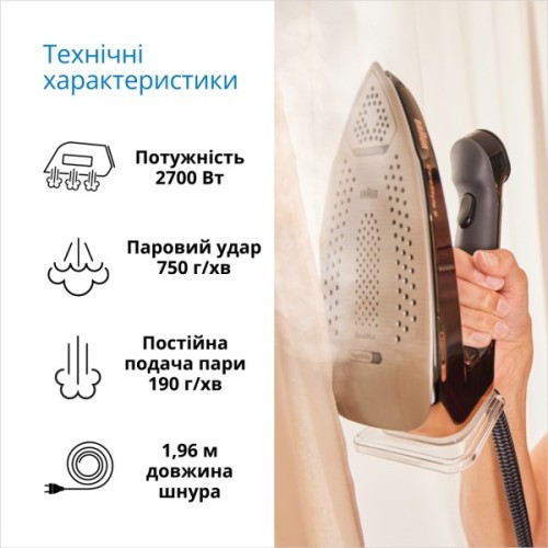 Парова станція Braun IS 9090 BK