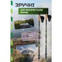 Палиці для скандинавської ходи PowerPlay 9104 Lykke Black/Green 80-135 см (PP_9104_LYKKE)