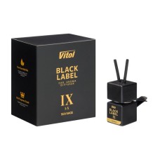 Ароматизатор для автомобіля Vitol Black Label Sea Sage IX 8мл (V230409)