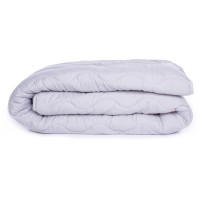 Ковдра MirSon антиалергенна EcoSilk всесезонна №9005 Eco Light Gray 200x220 см (2200005995143)
