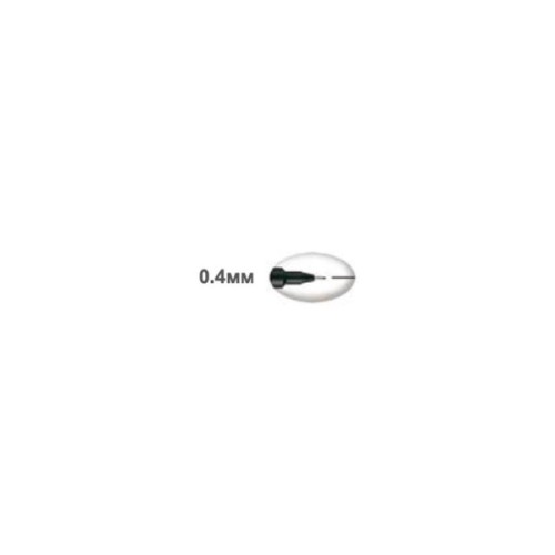 Лайнер UNI Pin Fine Linе Black 0.4 мм (PIN04-200.Black)