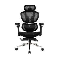 Крісло ігрове GT Racer X-7002 Black (X-7002 Black/Black)