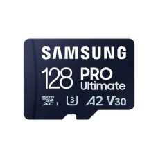 Карта пам'яті Samsung 128GB microSDXC class 10 UHS-I U3 V30 A2 Pro Ultimate (MB-MY128SA/WW)