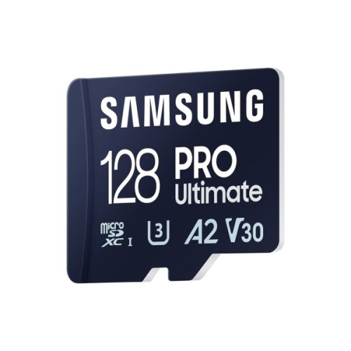 Карта пам'яті Samsung 128GB microSDXC class 10 UHS-I U3 V30 A2 Pro Ultimate (MB-MY128SA/WW)
