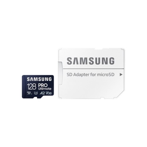 Карта пам'яті Samsung 128GB microSDXC class 10 UHS-I U3 V30 A2 Pro Ultimate (MB-MY128SA/WW)