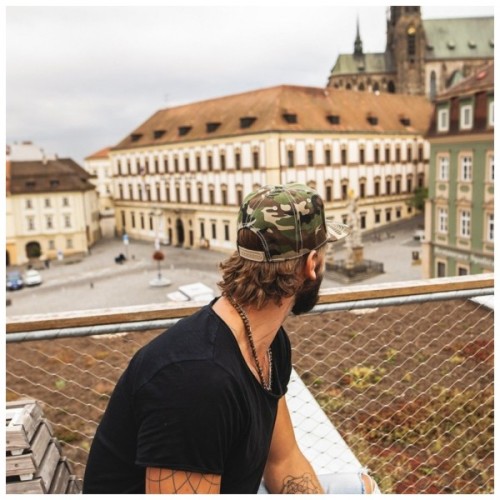 Кепка coFEE Snap solid камуфляжний/зелений (2021-55A)