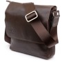 Сумка Grande Pelle У гладкій шкірі Шоколадна (11334)