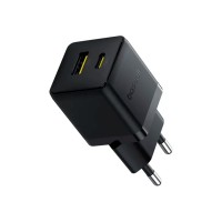 Зарядний пристрій Baseus Palm Fast Charger C+U 20W black (P10111608113-00)