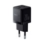 Зарядний пристрій Baseus Palm Fast Charger C+U 20W black (P10111608113-00)