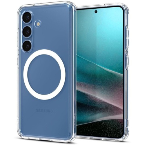 Чохол до мобільного телефона Spigen Samsung Galaxy S25+, Ultra Hybrid MagFit, Clear White (ACS08981)