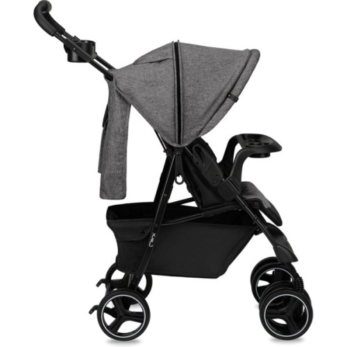 Коляска MoMi ISLA melange grey (WOSP00048)