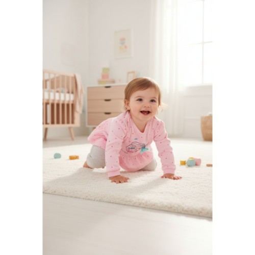 Набір дитячого одягу Tongs з цукерками (4043-74G-pink)