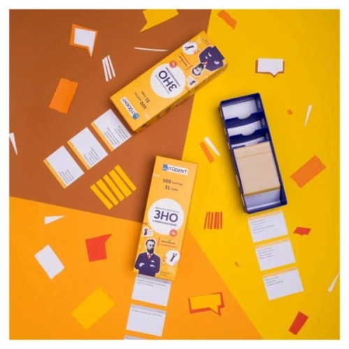 Навчальний набір English Student Картки для вивчення англійської мови ЗНО Українська мова (укр.) (591225954)