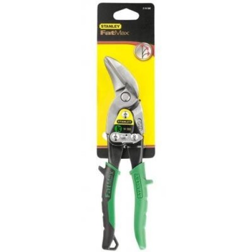 Ножиці по металу Stanley FatMax Aviation Offset по металу праві, 250мм (2-14-568)