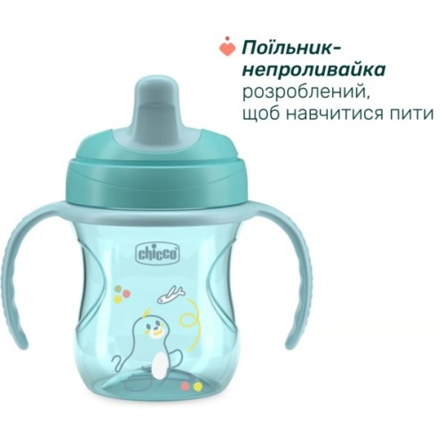 Набір дитячого посуду Chicco Set Prima Pappa 6м+ Блакитний (16200.25)