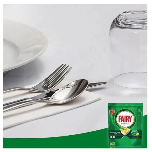Таблетки для посудомийних машин Fairy Все-в-1 Original Лимон 71 шт. (8700216237420)
