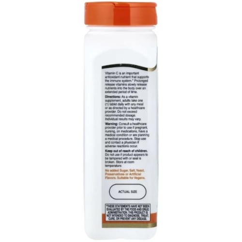 Вітамінно-мінеральний комплекс 21st Century Вітамін C з шипшиною, 1000 мг, Vitamin C with Rose Hips, 110 таблеток (CEN21225)