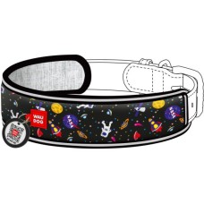 Ергономічні накладки на нашийник WAUDOG Nylon з QR-паспортом NASA S-M 15-20 мм (2402-0147)