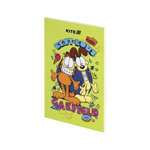 Блокнот Kite А5 Garfield 2 термобіндер, 64 аркуші, нелінований (GF25-193-2)