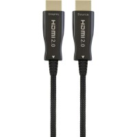 Кабель мультимедійний HDMI M to HDMI M 25.0m V2.0 4K60Hz optical Cablexpert (CCBP-HDMI-AOC-25M)