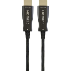 Кабель мультимедійний HDMI M to HDMI M 25.0m V2.0 4K60Hz optical Cablexpert (CCBP-HDMI-AOC-25M)