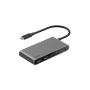 Концентратор Belkin USB-C 5-in-1 2xUSB 3.0 + USB-C + PD + HDMI 2.0 4K60Hz gray (AVC022HQSGY)