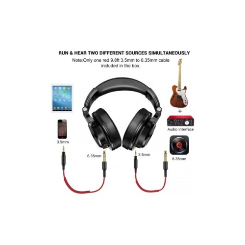 Навушники OneOdio A71M 3,5мм/6,35мм Black (A71M Black)