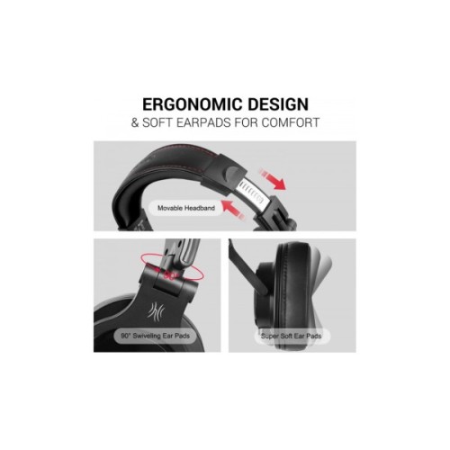 Навушники OneOdio A71M 3,5мм/6,35мм Black (A71M Black)