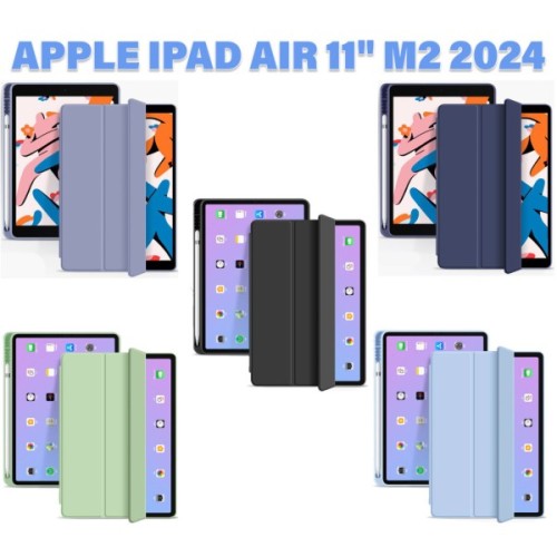 Чохол до планшета BeCover Tri Fold Hard TPU Apple iPad Air 11" M2/M3 (2024/2025) Green (711402)