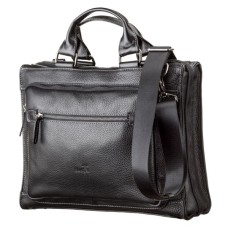 Сумка Shvigel Шкіряна Чорна (11116)