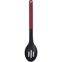 Ложка кухарська KitchenAid Classic для сервірування з прорізами 34 см червоний (KHA004OHEREG)