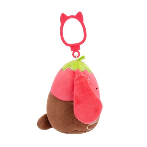 Брелок Squishmallows на кліпсі – Кролик Гунда 9 см (SQCP00464)