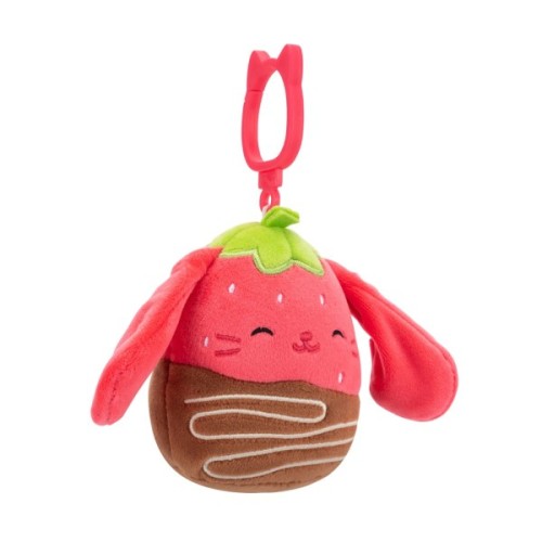 Брелок Squishmallows на кліпсі – Кролик Гунда 9 см (SQCP00464)