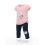 Набір дитячого одягу Breeze з квіточкою (20968-110G-pink)