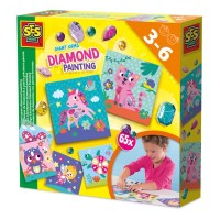 Набір для творчості Ses Creative з алмазною мозаїкою Велетенські кристали (14027S)