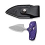 Ніж Civivi Typhoeus Fixed Blade Stonewash Purple G10 (C21036-2)