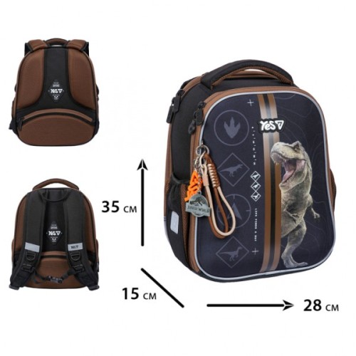 Портфель Yes Jurassic World. Danger H-100S (550224)