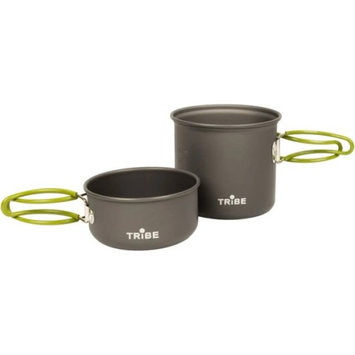 Набір туристичного посуду Tribe Single Set 0,8 л Alu (T-FG-0042-grey)