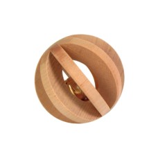 Іграшка для гризунів Trixie Кулька з дзвінком 6 см бежева (4011905061870)