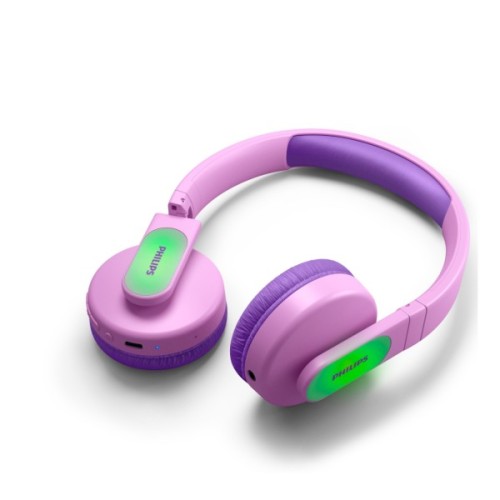 Навушники Philips Kids TAK4206 On-ear Colored light panels Wireless Pink (TAK4206PK/00)