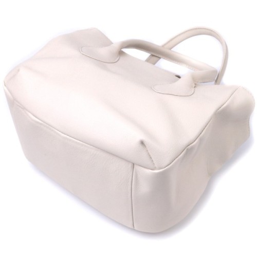 Сумка Shvigel З натуральної шкіри Бежева (22830)