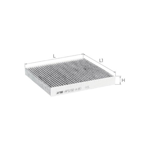Фільтр салону ALPHA FILTER AF5150a