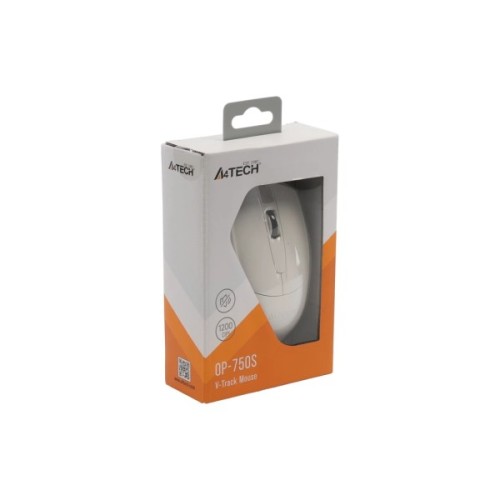 Мишка A4Tech OP-750S USB White (4711421003735)