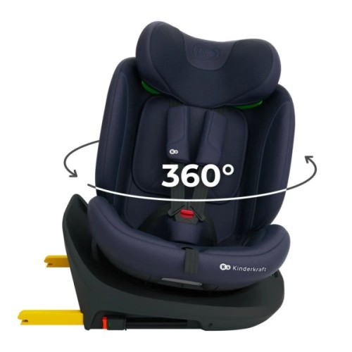 Автокрісло Kinderkraft i-Grow 2 Plus i-Size Navy (KCIGRO02NAVPL00) (5902533929856)