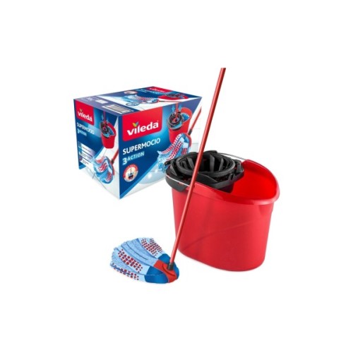 Комплект для прибирання Vileda Super Mocio 3Action (4023103158344)